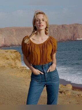 DÔEN Anise blouse, size M
